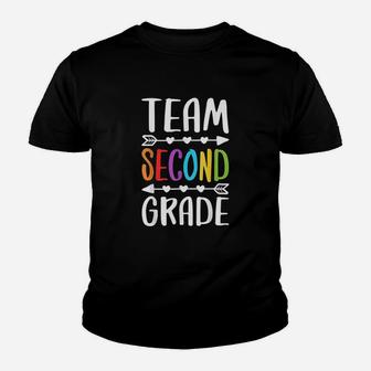 Team Second Grade 2nd Grade Teacher Student Kid T-Shirt - Seseable