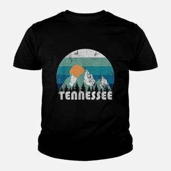 Tennessee State Retro Vintage Design Kid T-Shirt - Seseable