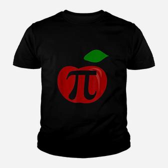 Thanksgiving Apple Pie Lover Funny Pi Day Math Youth T-shirt - Seseable