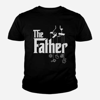 The Father First Time Fathers Day New Dad Gift Kid T-Shirt - Seseable