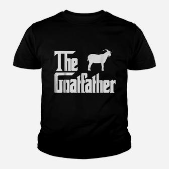 The Goat Father, best christmas gifts for dad Kid T-Shirt - Seseable