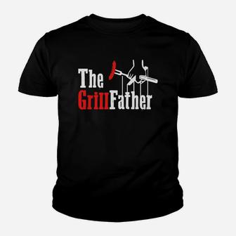 The Grill Father Shirt Funny Gift Labor Day Kid T-Shirt - Seseable