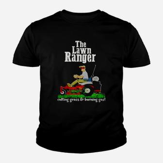 The Lawn Ranger Funny Dad Father Kid T-Shirt - Seseable