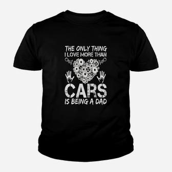 The Only Thing I Love More Than Cars Is Being A Da Kid T-Shirt - Seseable