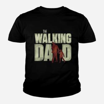 The Walking Dad Funny Cool Fathers Day Shower Gift Kid T-Shirt - Seseable