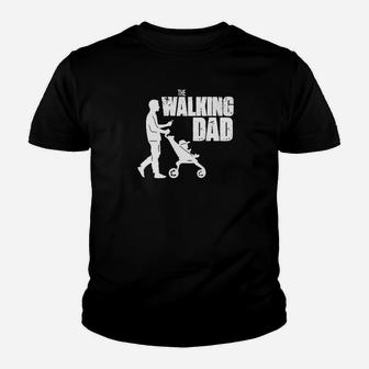 The Walking Dad Kinder Tshirt, Lustiges Herren Vater-Kind-Motiv - Seseable