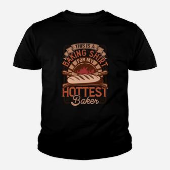 This Is A Baking Hottest Baker Funny Gifts Kid T-Shirt - Seseable