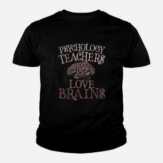 This Is My Scary Costume Psychology Teacher Loves Brain Team Kid T-Shirt - Seseable