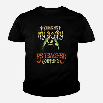 This Is My Scary Pe Teacher Costume Halloween Shirt Kid T-Shirt - Seseable