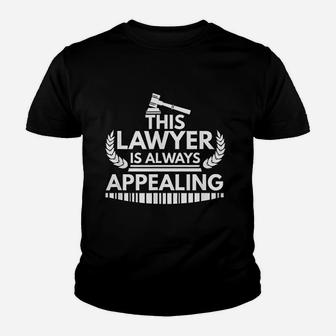 This Lawyer Is Always Appealing Graduation Gift Kid T-Shirt - Seseable