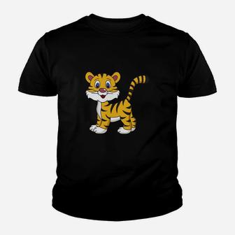 Tiger Tiere Wildnis Natur Kinder T-Shirt - Seseable