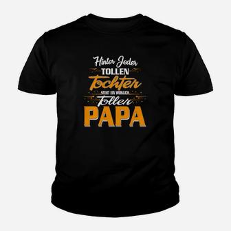 Tolles Papa Kinder Tshirt mit Aufdruck für Väter von Töchtern - Seseable