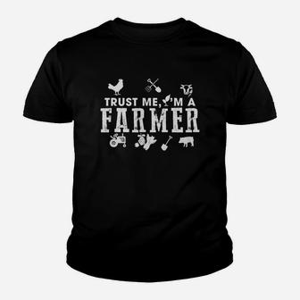 Trust Me Im A Farmer Kid T-Shirt - Seseable