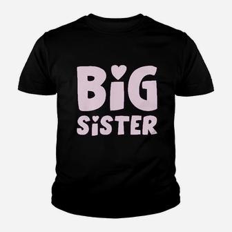 Tstars Big Sister Promoted To Big Sister Girls Outfit Toddler n Girls Kid T-Shirt - Seseable