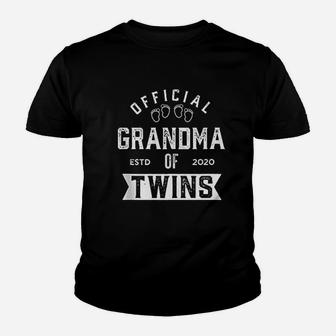 Twin Grandma 2020 Funny New Daddy Of Twins Baby Kid T-Shirt - Seseable