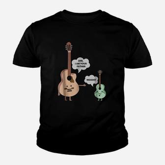 Uke I Am Your Father Ukulele Funny Guitar Kid T-Shirt - Seseable