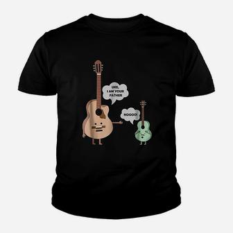Uke I Am Your Father Ukulele Funny Guitar Music Kid T-Shirt - Seseable