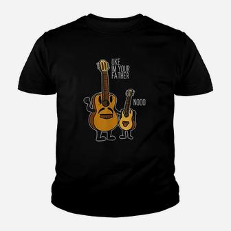Uke I Am Your Father Ukulele Guitar Music Kid T-Shirt - Seseable