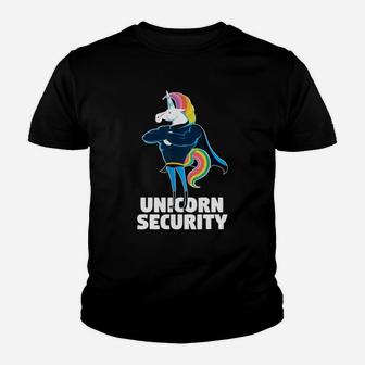 Unicorn Security Mom Dad Magical Youth T-shirt - Seseable
