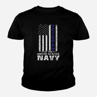 Us Navy Veteran Veterans Day Kid T-Shirt - Seseable