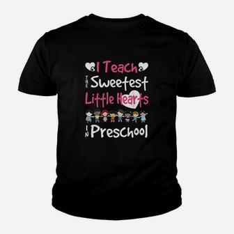 Valentines Day Preschool Teacher For Teachers In Love Kid T-Shirt - Seseable