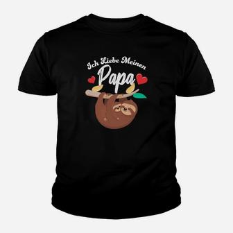 Vatertag Ich Liebe Meinen Papa Kinder T-Shirt - Seseable