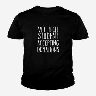 Vet Tech Donations Gift For Veterinary Students In School Kid T-Shirt - Seseable
