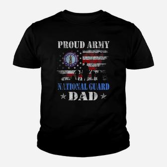 Veteran Dad Proud National Guard Kid T-Shirt - Seseable