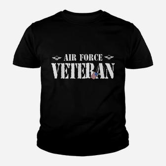 Veteran Us Air Force Kid T-Shirt - Seseable