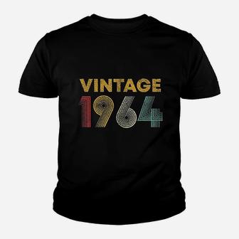 Vintage 1964 58th Birthday Gift Men Women 58 Years Old Kid T-Shirt - Seseable