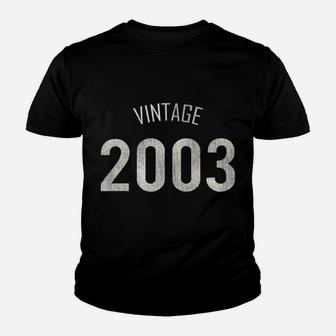 Vintage 2003 19th Birthday 19 Yrs Years Old Kid T-Shirt - Seseable