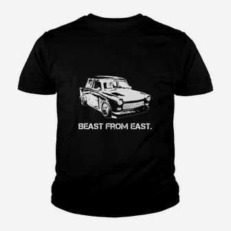 Vintage Auto Beast from East Grafik-Kinder Tshirt für Autofans - Seseable