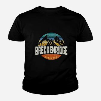 Vintage Breckenridge Colorado Outdoor Kid T-Shirt - Seseable