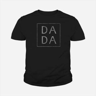 Vintage Dada Funny Retro Fathers Day Kid T-Shirt - Seseable