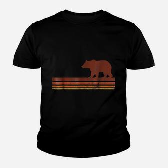 Vintage Hipster Boho Bear California Kid T-Shirt - Seseable