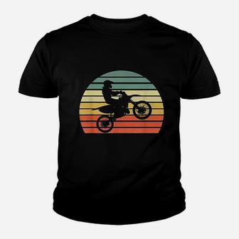 Vintage Motocross Kid T-Shirt - Seseable