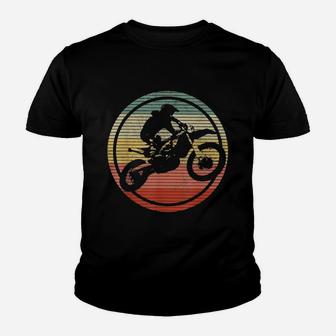 Vintage Motocross Kid T-Shirt - Seseable