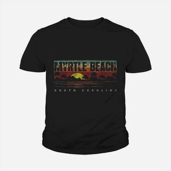 Vintage Myrtle Beach South Carolina Kid T-Shirt - Seseable