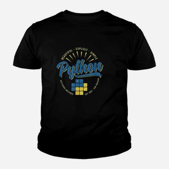 Vintage Python Programming Language Kid T-Shirt - Seseable