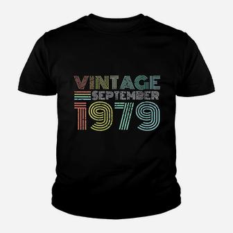Vintage September 1979 42ndears Old Birthday Kid T-Shirt - Seseable