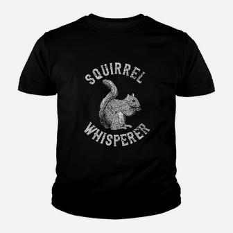 Vintage Squirrel Lover Squirrel Whisperer Kid T-Shirt - Seseable