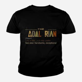 Vintage The Dadalorian Definition Like A Dad Just Way Cooler Kid T-Shirt - Seseable