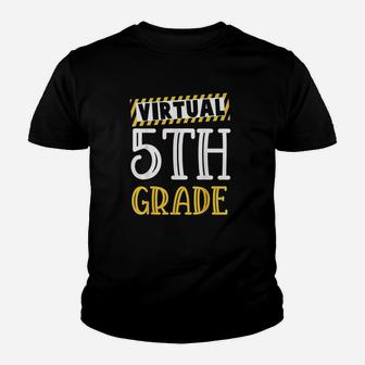 Virtual 5th Grade Back To School Teachers Students Kid T-Shirt - Seseable