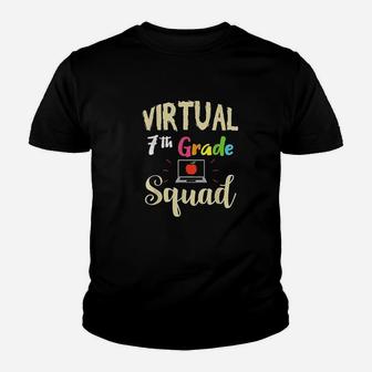 Virtual 7th Grade Squad Teacher Student Back To School Kid T-Shirt - Seseable