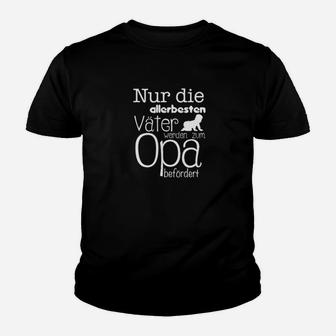 Vom Vater Zum Opa Befördert Kinder T-Shirt - Seseable