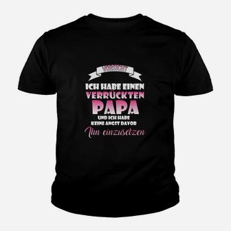 Vorrücker Papa Vatertag Vater Art Babygeburt Schwangerschaft Kinder T-Shirt - Seseable