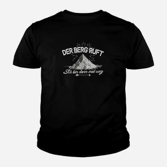 Wanderlust Kinder Tshirt Der Berg ruft, Ausflug Natur-Liebhaber - Seseable