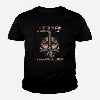 Warrior - Warrior Of Christ Kid T-Shirt - Seseable