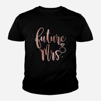 Wedding Gift For Her Bride From Groom Soon To Be Future Mrs Kid T-Shirt - Seseable