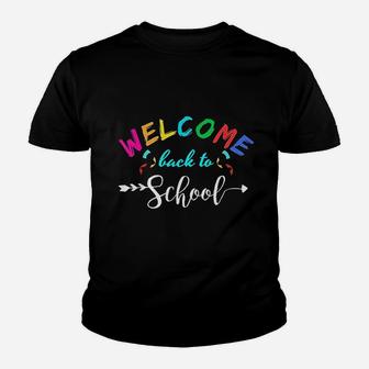 Welcome Back To School Funny Teacher Love Gift Kid T-Shirt - Seseable